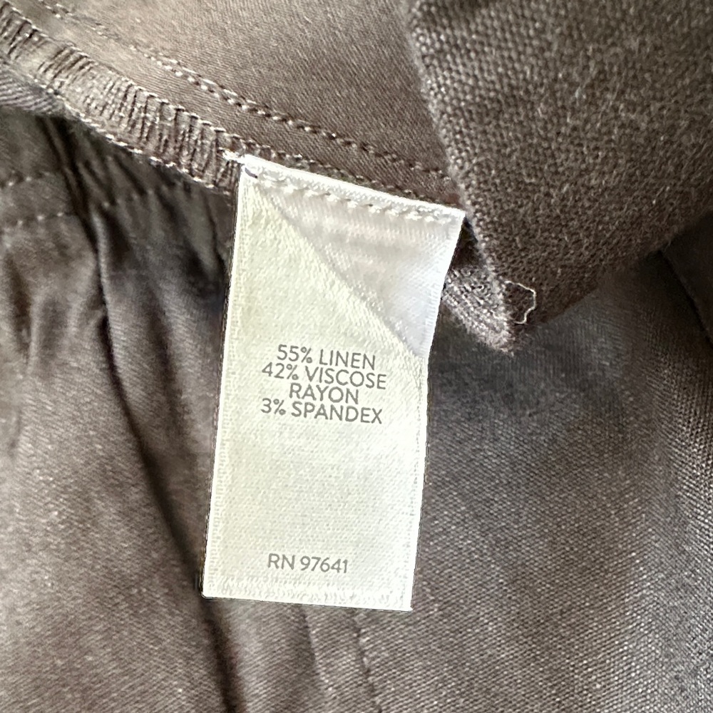 J. Jill Linen Stretch Pants - Picture 3 of 7